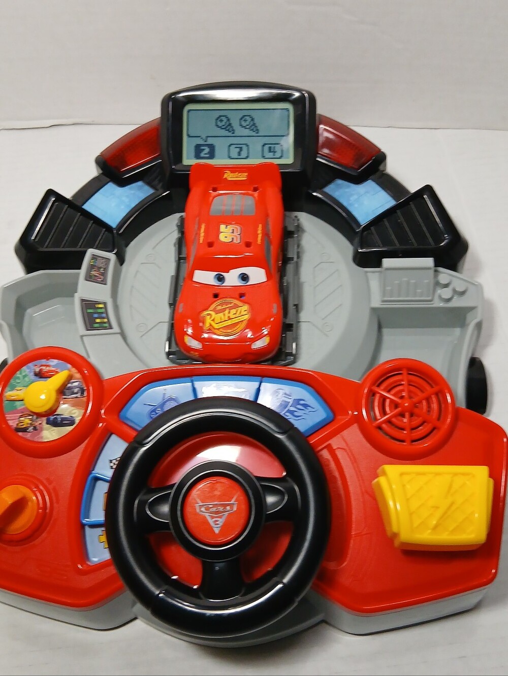 Disney Pixar VTech Cars 3 Ready to Race Lightning McQueen  Learning Game TESTED
